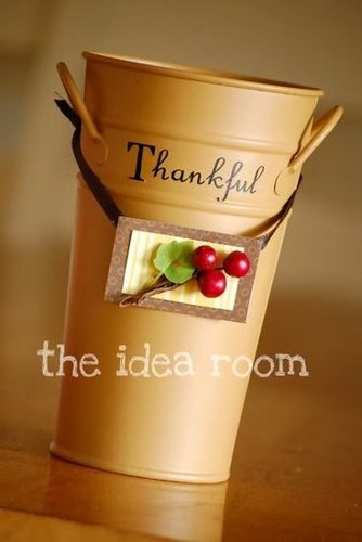 Thankful Bucket Thankful Bucket