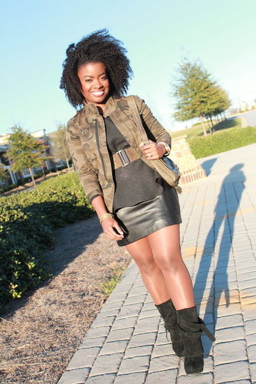 Leather and Camo