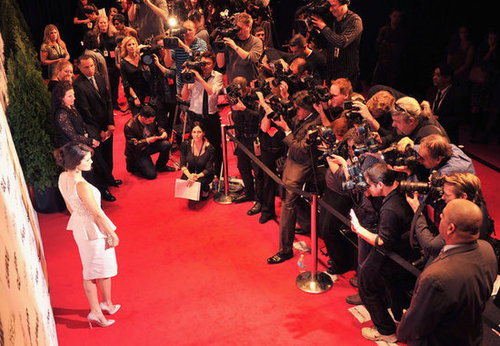 Selena Gomez was on the red carpet in NYC.
Selena Gomez was on the red carpet in NYC.