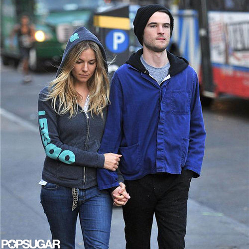 Sienna Miller and Tom Sturridge spent some time together in NYC.
Sienna Miller and Tom Sturridge spent some time together in NYC.