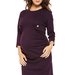 For the Main Event: More of Me Eggplant Gracie Dress
