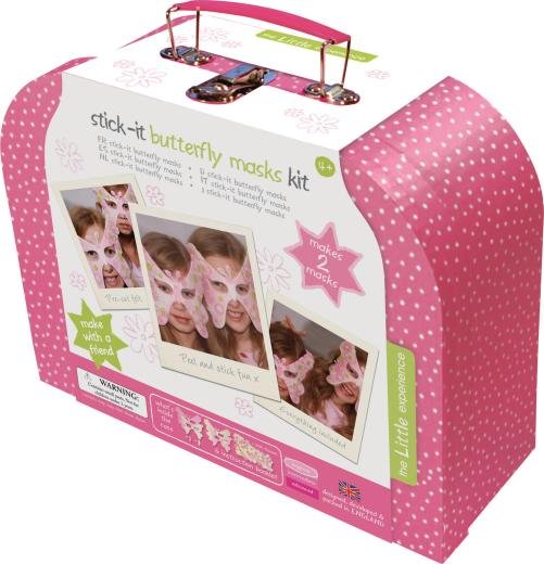 The Little Experience Stick-It Butterfly Masks Kit
