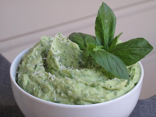 Potato Basil Purée Potato Basil Purée