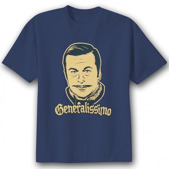 Generalissimo T-Shirt ($15)
Generalissimo T-Shirt ($15)