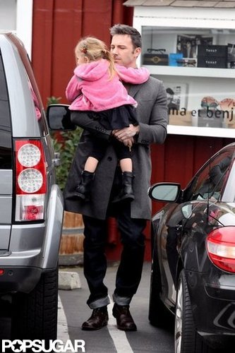 Seraphina Affleck had fun with Ben Affleck.
Seraphina Affleck had fun with Ben Affleck.