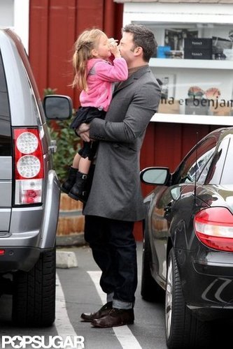 Ben Affleck had a loving breakfast date with Seraphina Affleck.
Ben Affleck had a loving breakfast date with Seraphina Affleck.