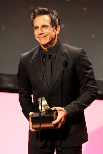 Ben Stiller Accepts a Major Award With Jen, Justin, and Friends Ben Stiller Accepts a Major Award With Jen, Justin, and Friends