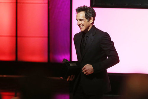 Ben Stiller Accepts a Major Award With Jen, Justin, and Friends Ben Stiller Accepts a Major Award With Jen, Justin, and Friends