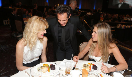 Ben Stiller Accepts a Major Award With Jen, Justin, and Friends Ben Stiller Accepts a Major Award With Jen, Justin, and Friends