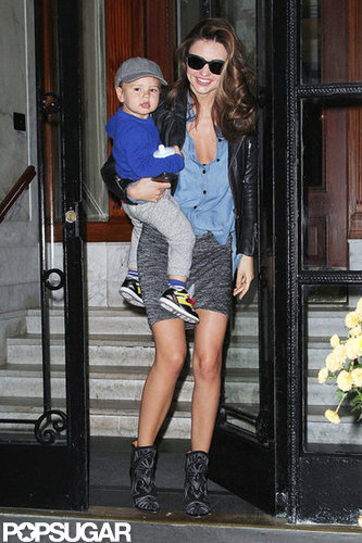 Miranda Kerr Has a Smiley Date Night With Flynn Bloom Miranda Kerr Has a Smiley Date Night With Flynn Bloom