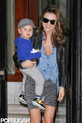 Miranda Kerr Has a Smiley Date Night With Flynn Bloom Miranda Kerr Has a Smiley Date Night With Flynn Bloom
