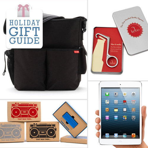 From one-handed bottle openers to daddy-and-me tees, LilSugar has gifts for a new dad that will make his life easier, more stylish, and more fun!
From one-handed bottle openers to daddy-and-me tees, LilSugar has gifts for a new dad that will make his life easier, more stylish, and more fun!