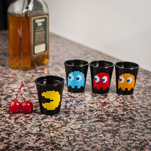 Pac-Man Shot Glasses Pac-Man Shot Glasses