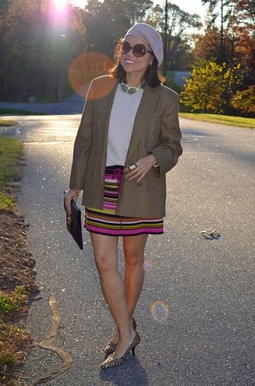 Houndstooth Brown Jacket