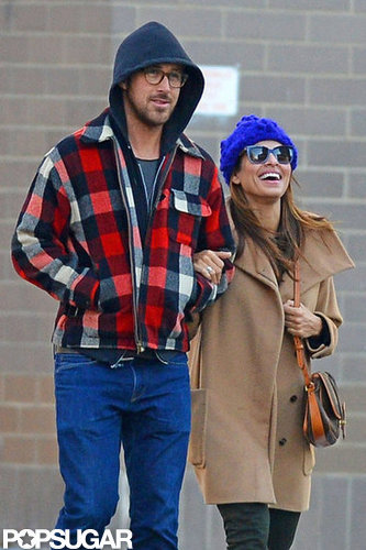 Ryan Gosling and Eva Mendes braved the cold in NYC.
Ryan Gosling and Eva Mendes braved the cold in NYC.