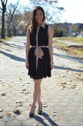 Black Pleats