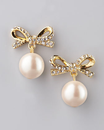 These Kate Spade Skinny Mini Faux-Pearl Drop Earrings ($58) provide a girlie, festive finish.
These Kate Spade Skinny Mini Faux-Pearl Drop Earrings ($58) provide a girlie, festive finish.