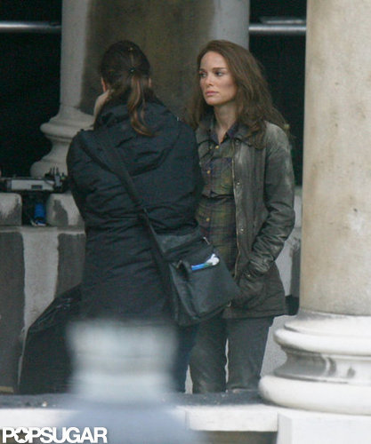 Natalie Portman Gets Down and Dirty on the Set of Thor's Sequel Natalie Portman Gets Down and Dirty on the Set of Thor's Sequel