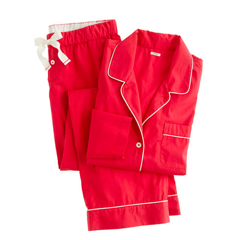 A girl can never have enough pajamas, especially when they're as chic as this vintage-inspired J.Crew set ($85). It also comes in navy and chambray blue, but who can resist this cherry red hue?
— Chi Diem Chau associate editor
A girl can never have enough pajamas, especially when they're as chic as this vintage-inspired J.Crew set ($85). It also comes in navy and chambray blue, but who can resist this cherry red hue?
— Chi Diem Chau associate editor