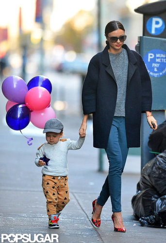 Miranda Kerr and Flynn Bloom held hands while taking a stroll through NYC.
Miranda Kerr and Flynn Bloom held hands while taking a stroll through NYC.