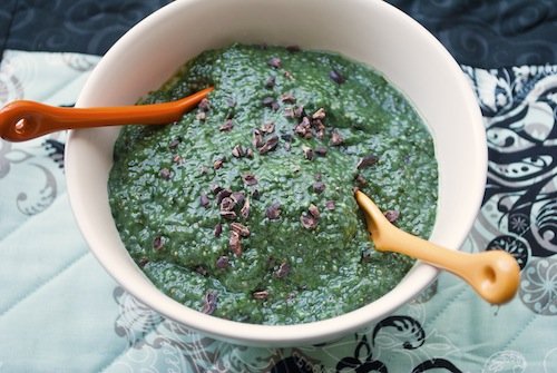 Mint Chocolate Chia Seed Pudding Mint Chocolate Chia Seed Pudding