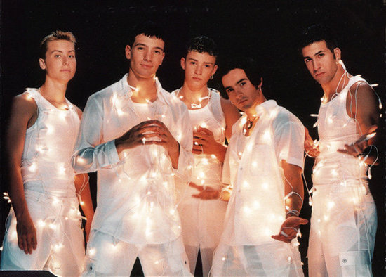 *NSYNC Wrapped in Christmas Lights *NSYNC Wrapped in Christmas Lights