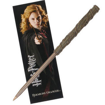 Hermione Wand and Pen Bookmark Set ($13)
Hermione Wand and Pen Bookmark Set ($13)