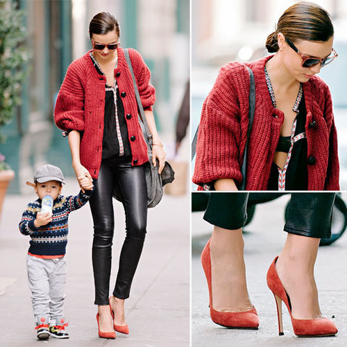 Steal Miranda Kerr's Cosy Knit Street Style Look Online