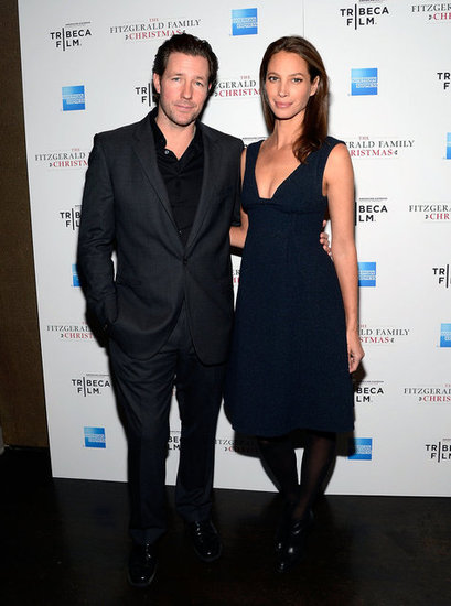 Edward Burns and Christy Turlington 