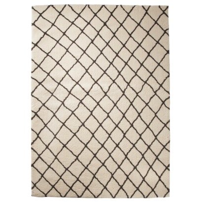 Threshold™ Criss Cross Fleece Rug - Gray : Target