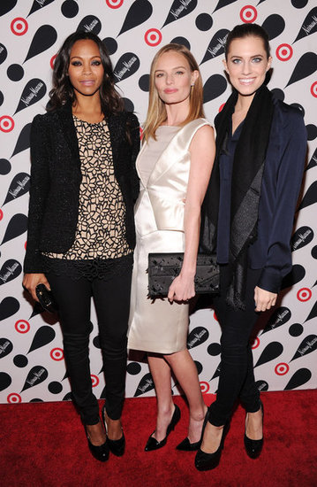 Zoe Saldana, Kate Bosworth, and Allison Williams