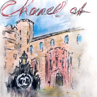 Karl Lagerfeld's Chanel Scotland Show Invite