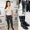 Kristen Stewart in Juicy Couture Plaid Pants (Pictures)