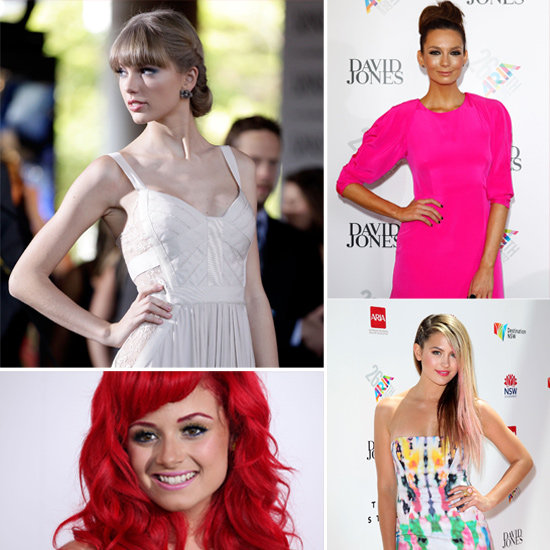 Celebrities Arrive On The 2012 Aria Awards Red Carpet