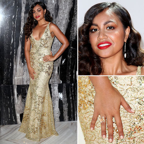 Pictures of Jessica Mauboy in Alex Perry at the 2012 ARIAs