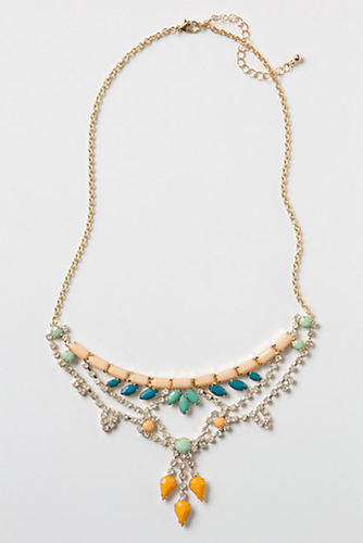 I love how sweet and colorful this Noronha Bib Necklace ($58) is. It has the personality of a great little treasure you might find at the flea market, something you'll mix and match and layer up with your other necklaces — it's just so pretty.
— Hannah Weil, associate editor
I love how sweet and colorful this Noronha Bib Necklace ($58) is. It has the personality of a great little treasure you might find at the flea market, something you'll mix and match and layer up with your other necklaces — it's just so pretty.
— Hannah Weil, associate editor