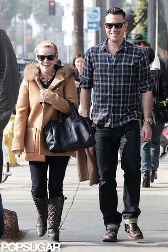 Reese Witherspoon enjoyed a day out in LA with her husband, Jim Toth, in December 2012.
Reese Witherspoon enjoyed a day out in LA with her husband, Jim Toth, in December 2012.