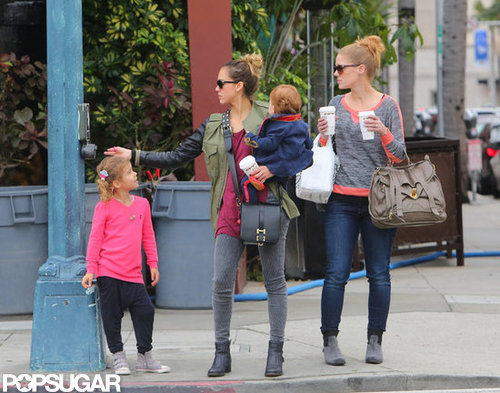 Jessica Alba Embarks on a Girls-Only Trip With Honor Jessica Alba Embarks on a Girls-Only Trip With Honor