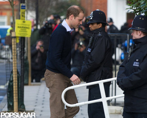 Prince William stepped out in London.
Prince William stepped out in London.