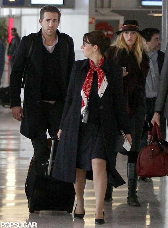 Blake Lively and Ryan Reynolds Wrap Up Their Paris Vacation Blake Lively and Ryan Reynolds Wrap Up Their Paris Vacation