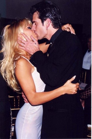 Pamela Anderson and Tommy Lee, 1995