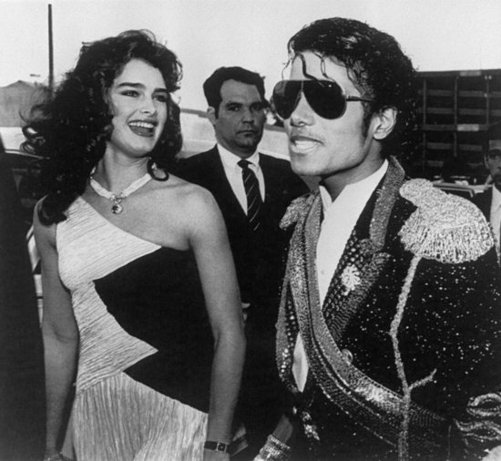 Brooke Shields and Michael Jackson, 1984
