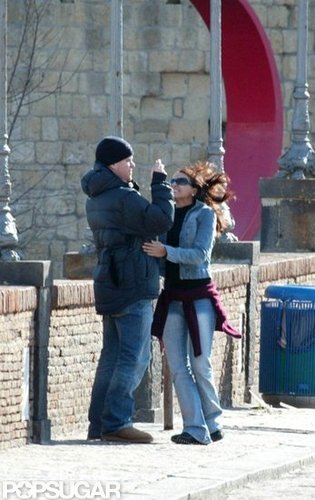 Matt Damon snapped pictures of Luciana while they toured Italy in February 2004.
Matt Damon snapped pictures of Luciana while they toured Italy in February 2004.
