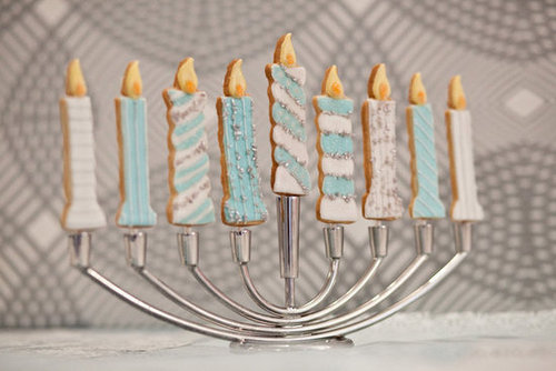 Cookie Menorah Cookie Menorah