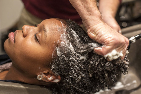 Getting elongated curls that are low on frizz and high on curl definition is every natural-haired woman's dream. But Dickey explains that the key to converting kinks to curls is styling while hair is soaking wet.
First, wash hair with a nonsudsing cream cleanser to keep it moisturized and frizz-free. Don't pile your strands on top of your head, though. Instead, pull all your hair back and scrub the roots and comb product through to the ends with your fingers. Follow with a conditioner, and begin the detangling (and stretching) process.
Getting elongated curls that are low on frizz and high on curl definition is every natural-haired woman's dream. But Dickey explains that the key to converting kinks to curls is styling while hair is soaking wet.
First, wash hair with a nonsudsing cream cleanser to keep it moisturized and frizz-free. Don't pile your strands on top of your head, though. Instead, pull all your hair back and scrub the roots and comb product through to the ends with your fingers. Follow with a conditioner, and begin the detangling (and stretching) process.