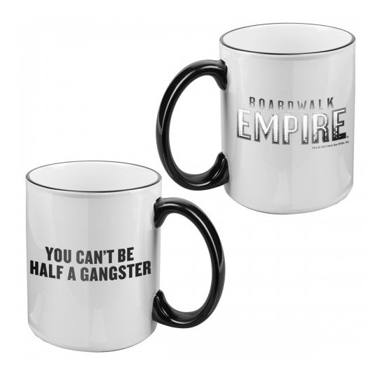 Boardwalk Empire You Can't Be Half a Gangster Mug ($15)
Boardwalk Empire You Can't Be Half a Gangster Mug ($15)