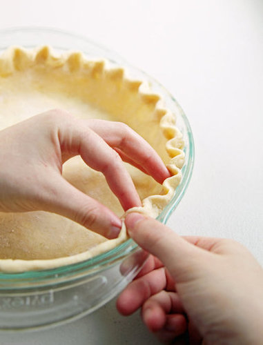 Crimping Pie Crust Crimping Pie Crust