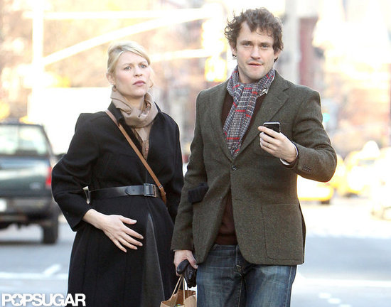 Hugh Dancy led the way for his pregnant wife, Claire Danes.
Hugh Dancy led the way for his pregnant wife, Claire Danes.