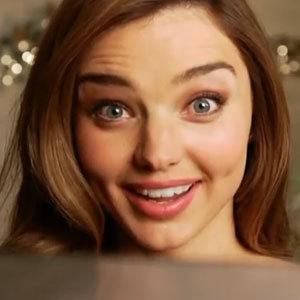 Victoria's Secret Angles Sing Deck the Halls in Lingerie