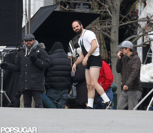 Channing Tatum Flexes His Muscles on Set Following a Boys' Weekend Channing Tatum Flexes His Muscles on Set Following a Boys' Weekend